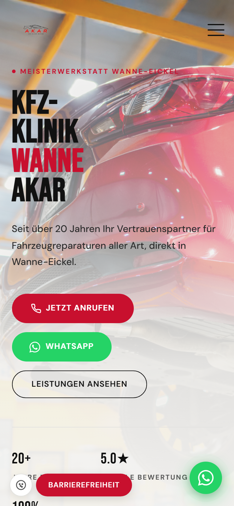 Mobile Ansicht von Kfz-Klinik Wanne